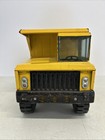 Vtg  Late 1960 s Nylint Large Pressed Steel 17  Yellow Construction Dump Truck