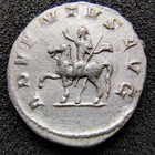 249-251 Ad - Ancient Roman - Trajan Decius - Silver Antoninianus - Xf  Condition