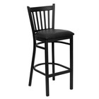 Flash Furniture Hercules Series 30  Metal Bar Stool In Black