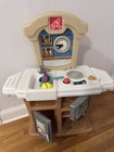 Kids Step2 Fun Imagination Play Kitchen Playset With 4 Accessory Set Boys Girls