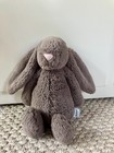 Jellycat Small Bashful Fudge Bunny Plush Brown Stuffed Rabbit Bass6fud 8    Nwot