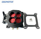 Deepmotor Cnc Billet 1000 Cfm 1 75  Core 4-barrel 4150 Throttle Body Black