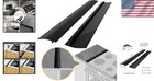 2 Pack Silicone Stove Counter Gap Covers 21  Heat Resistant Black
