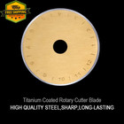 15 Pack 45mm Titanium Rotary Cutter Blades Fits Olfa Fiskars Sharp Durable