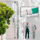 Startpro 23ft Reach Tree Pruning Saw  Telescopic Manual Lightweight Extendable 1