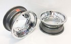 Dwt A5 Polished Front Rims Wheels Pair 10  10x5 3 2 4 144 450r 400ex 250r 700xx