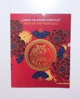 Year Of The Tiger Lunar Calendar Sheetlet 2022 Christmas Island Australia Post