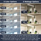 Luxrite 4ft Led Tube Light T8  12w 15w 18w  4 Pack   5cct 3000k-6500k  1620 1   