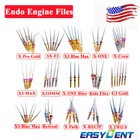 6pcs Dental Endo Rotary Files X-pro Gold Taper Endodontic Files Root Canal File