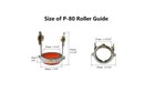 Riverweld Panasonic P-80 Plasma Cutter Torch Roller Guide Wheel Spacer Stand Off