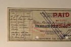 Luigi Chinetti Motors   Cancelled Check   Sefac Ferrari   May 1972   Original