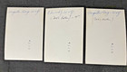 Antique 1880s 3 Black And White 3 5 x 5  Photo Set Of Victorian Husband And Wife