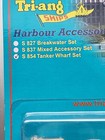 Tri-ang Minic Ships S854 Tanker Wharf Set 1 1200 Diecast Harbour Accessories New