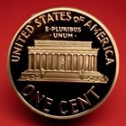 2001-s Gem Proof    lincoln Memorial Cent    Penny  Fast Shipping  2897