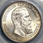 1888-a Pcgs Ms 65 Prussia 2 Mark Friedrich Iii Germany State Gem Coin  25101201d