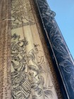 Antique Palm Leaf Manuscript Book- Bali Nese Lontar- 9 Leaves 17  Long
