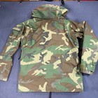 Vintage Military Parka Mens Med Regular Green Camo Parka Cold Weather Tenn  Corp