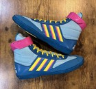 2019 Adidas Combat Speed 5 Teal Wrestling Shoes Size 11 5 Rare