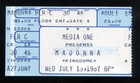 Vintage 1987 Madonna Level 42 Concert Ticket Stub Seattle Wa Who s That Girl