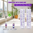 18 Pack Disposable Mop Pads For Swiffer Powermop   Multi-surface Cleaning