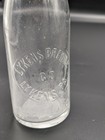 Lykens Brewing Co Embossed Clear Beer Bottle With Swing Top Stopper