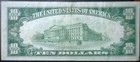 1929  10 Chicago Illinois Very Fine National Bank Note Currency Vf Lot  979  Nr
