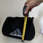 Adidas Diablo Small Duffel Bag 20l Black gray white Zip Adjustable Strap