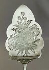 Beautiful Antique Victorian Era Aesthetic Period Silver Plate Cake Or Pie Server