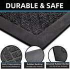 Floor Mat Heavy Duty Commercial Indoor Outdoor Door Entrance Thick Non-slip Rug