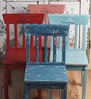 Folkart Assorted Home D  cor Acrylic Chalk Paint For Crafts Blue Radiance 8 Oz