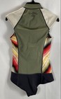 Billabong Nwt Women s Captain Spring Wetsuit Olive Serape Surf Capsule Sz 2