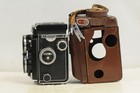 Rolleiflex 2 8e Planar With Cap  Case  Strap   Working Meter