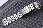 18mm 20mm 22mm 24mm Stainless Steel Watch Strap Bracelet For Breitling 