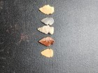5 Arrow Head Stones Spear Points Knife Blade Collection  