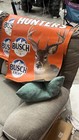      Busch  Busch Light  Beer  Welcome Hunters   Garage  Man Cave Banner 2 x3 