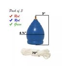 6- New Wooden Spinning Top Tops Toy Adult Kid Trompo Trompos With 3 Cords Cabuya