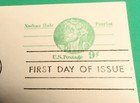 Fleetwood  First Day Cover  9 Cent Post Card  Ux72 Nathan Hale Patriot