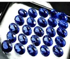 100 Ct Certified Aaa  Natural Blue Sapphire Oval Cut Loose Gemstones 10 Pcs Lot