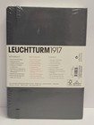 Leuchtturm1917 Medium Size Hardcover Notebook Dotted Perforated 251 Pages Gray