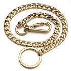 Heavy Duty Punk Wallet Chain 20  Stainless Steel Jean Key Chain For Men Women