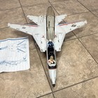 Hasbro G i  Joe Skystriker Xp-14f F-14 Jet 1 18 W Pilot Canopy Gear