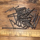 Carpet Trim Nails Screw Drive Aluminum Carpet Transition Bar Dark Bronze 50 Pk