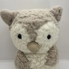 Jellycat London Little Owl Grey Stuffed Animal Soft Plush 8  Plush