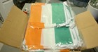 50 Packs 10m Rep Of Ireland Rugby 6 Nation Fabric St Patricks Day Flags Bunting