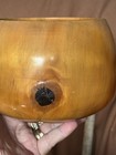 Hawaiian Wood Bowl Norfolk Pine local Artist Signed By Tom Honda 5    X 6   1 2