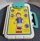 Vintage Fisher Price Doctors Medical Kit Playset 7pc Pretend Play 