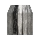  Striped Vintage Table Runner  Rustic Farmhouse Style Kitchen 13  X 72  Grey