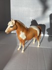 Vintage Breyer Western Horse  Glossy Tobiano Pinto  1960s Very Nice