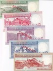 Tonga Set 5 Unc 1 2 5 10 20 Pa anga Nd 1995 P 31 32 33 34 35 Specimen