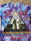 Vintage 1994 Pink Floyd The Division Bell Tour Tie Dye T-shirt Size Xl